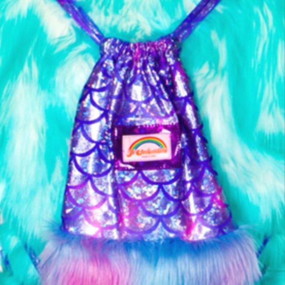 J. Valentine Handbags - New✨Light-Up Mermaid Backpack